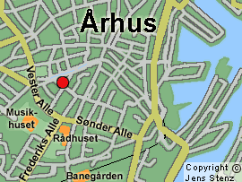 Århus Centrum - kort 1